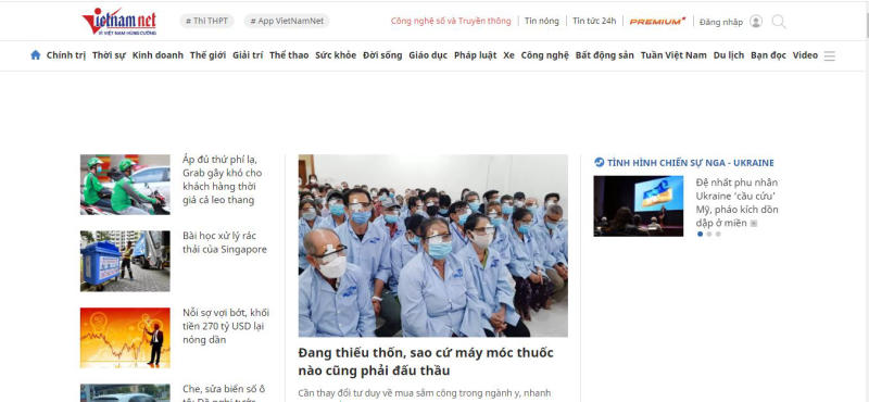 Báo giá đăng bài PR trên báo Vietnamnet mới nhất