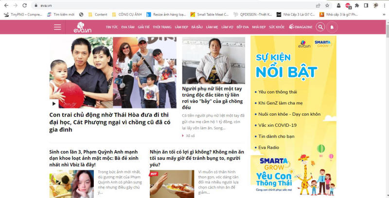 Báo giá đăng bài PR trên báo Eva mới nhất