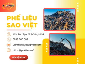 Phế Liệu Sao Việt chuyên thu mua đồng nát giá cao