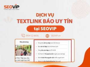Dịch vụ textlink báo