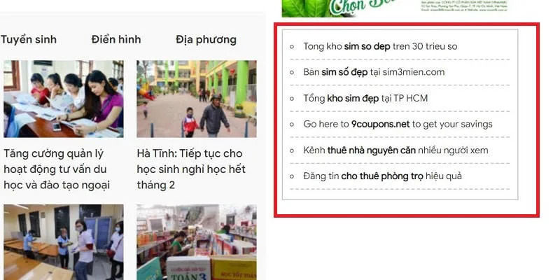 khái niệm textlink báo