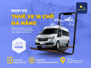 Thuê xe 16 chỗ đời mới Đà Nẵng