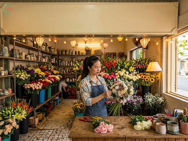 Shop hoa tươi ở Đà Nẵng